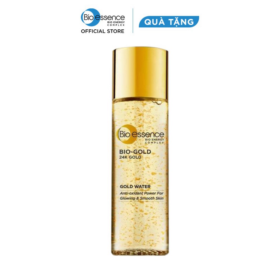 [HB GIFT] Nước dưỡng Bio-essence Bio-Gold ngăn ngừa dấu hiệu lão hóa chiết xuất vàng sinh học 24K 30ml/chai