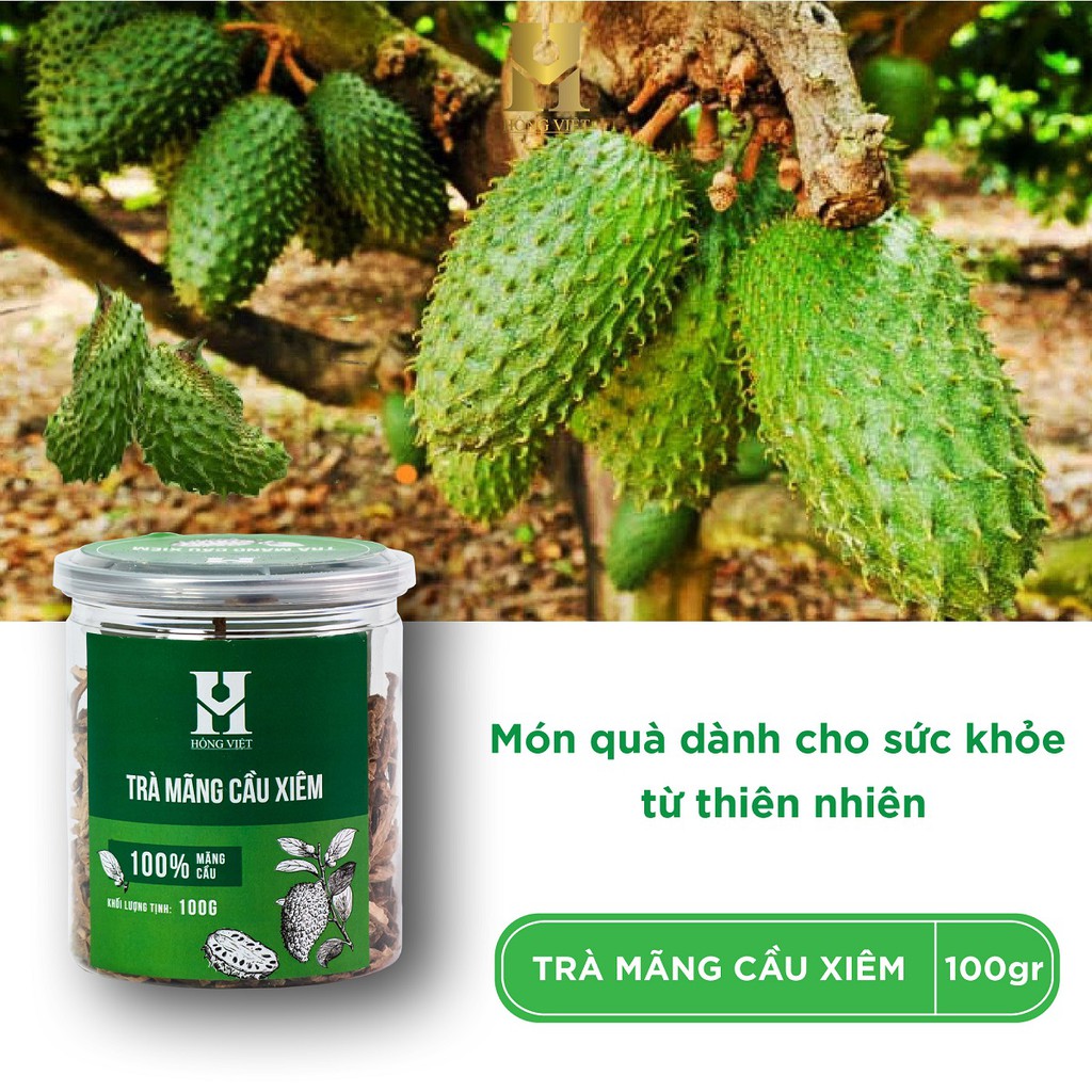 Trà mãng cầu 100gr - Nông sản sạch Bazan