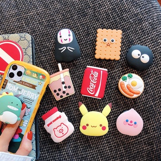 Giá đỡ điện thoại có thể thu gọn thiết kế hoạt hình đa dạng đáng yêu 2021