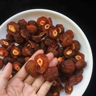 500G MỨT ĐÀO NÂU BỔ ĐÔI
