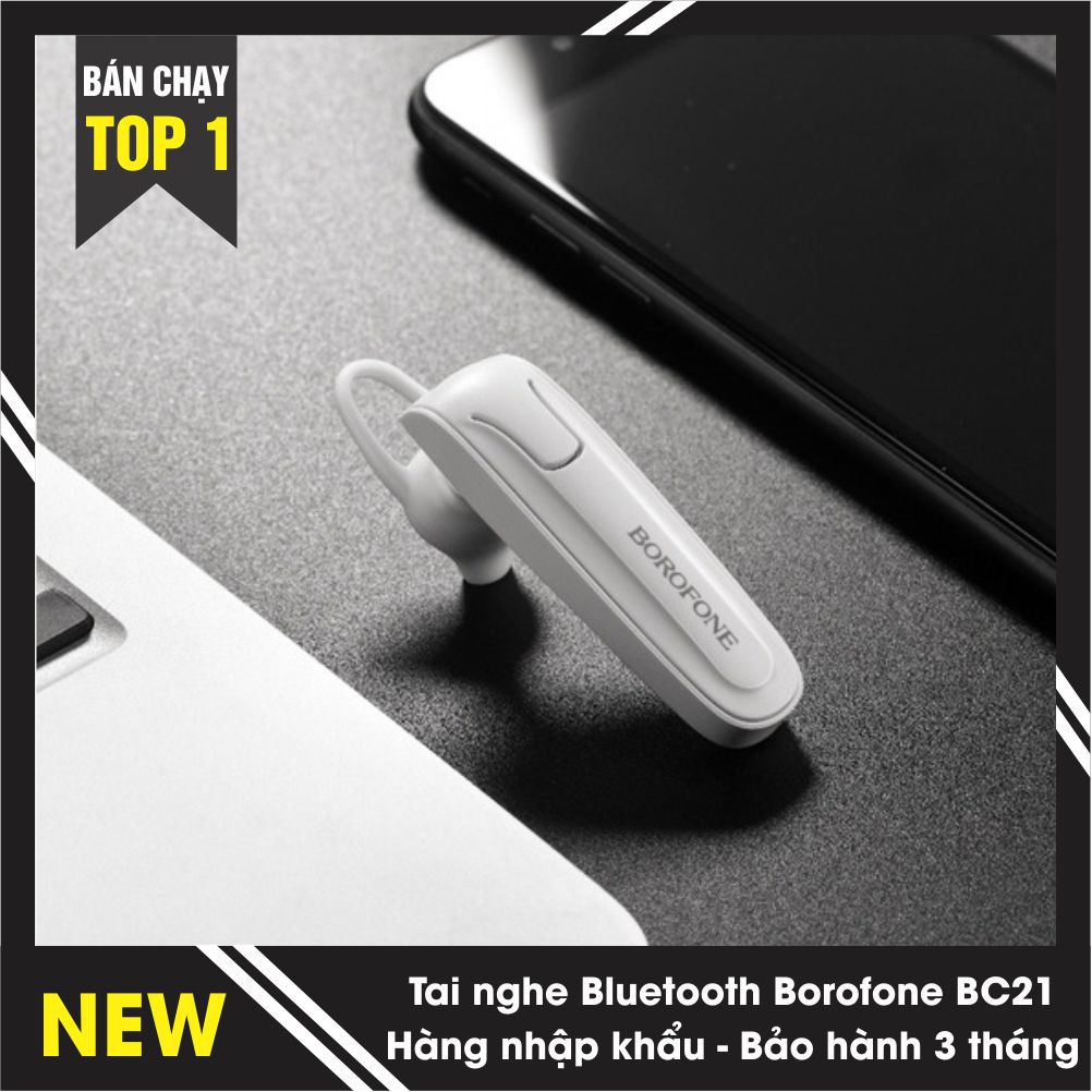 Tai nghe Bluetooth BOROFONE BC21 - Hàng Nhập Khẩu - Bảo hành 3 tháng