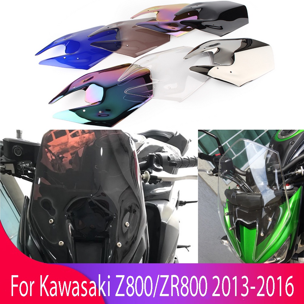 Kính Chắn Gió Bằng Nhựa ABS Cho Xe Mô Tô Kawasaki Ninja Z 800 Z800 2013 22014 2015 2016