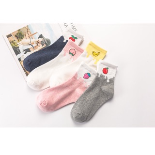 Tất/vớ lửng trái cây Loli Sock