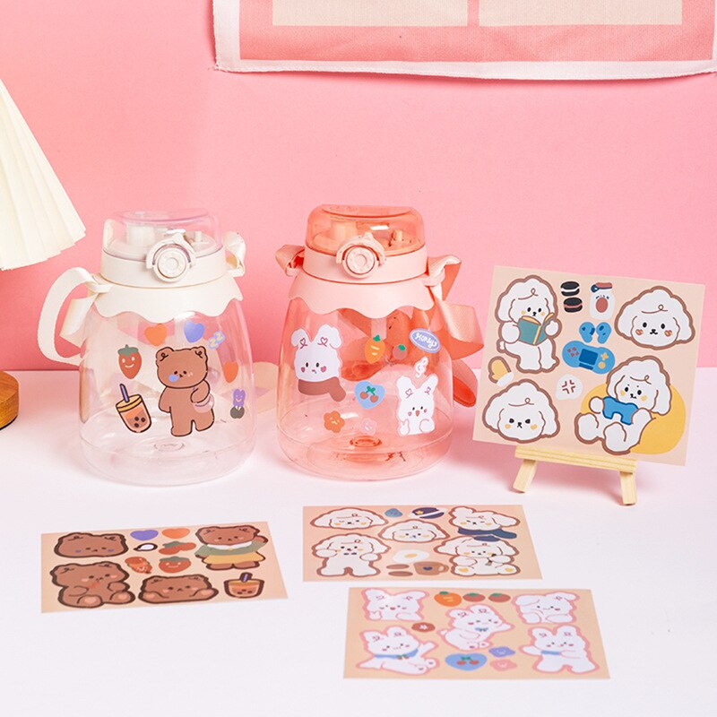 Miếng dán trang trí sổ tay / nhật ký / album ảnh / điện thoại nhiều kiểu tùy chọn đáng yêu DIY