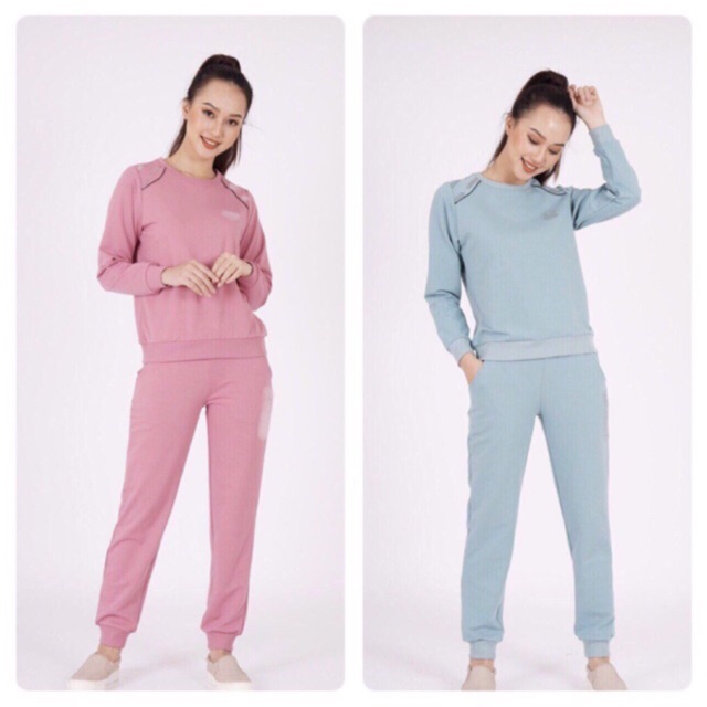 Bộ da cá nữ phối ly in vai nhiều màu - ảnh thật