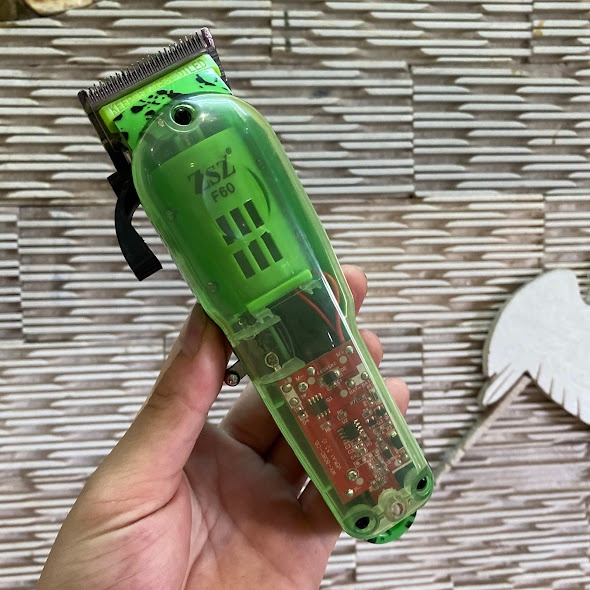 Tông đơ cắt tóc ZSZ F60 lưỡi kép thép thoáng và mỏng