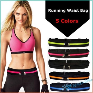 Túi đeo thắt lưng đựng đồ chống trộm thiết kế tiện dụng dùng khi chạy bộ