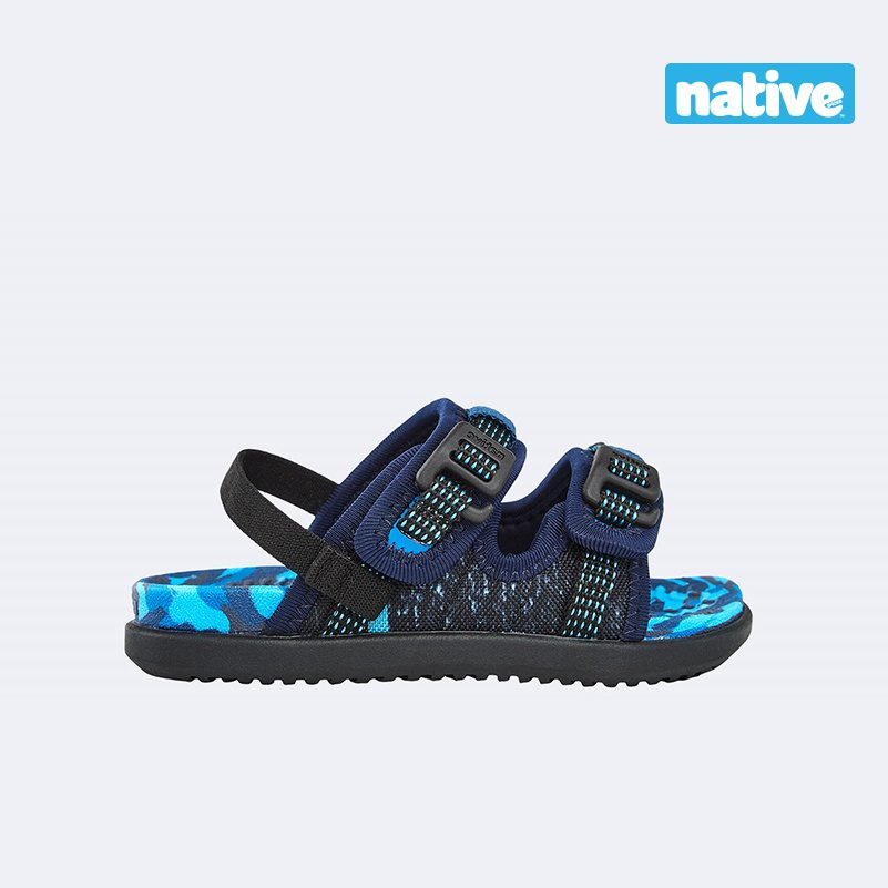 Native Giày Sandals Trẻ Em Davis Repurposed Child