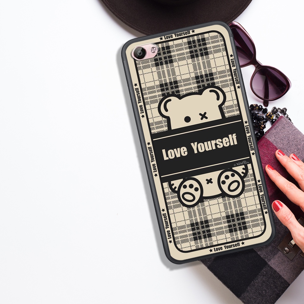 Ốp Lưng VIVO Y53  -Y55 - Y66 - Y67 - Y71 - Y81 - Y81s - Y83 , In Hình "Lovely Bear". Đẹp, Bền, Màu Sắc Bắt Mắt.