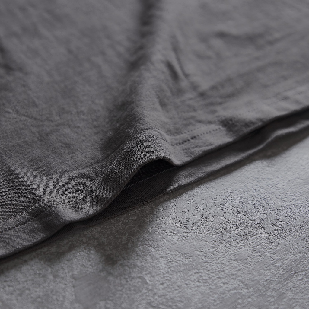 Áo thun basic - Xám chì