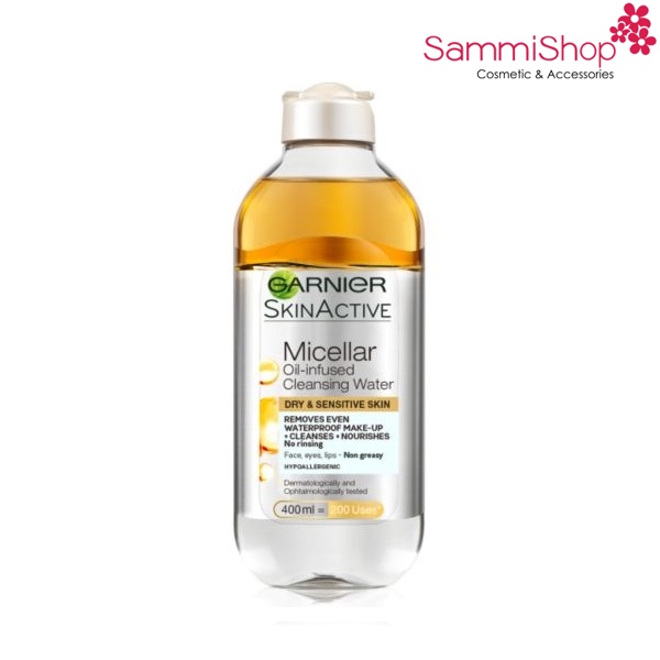 Garnier Nước tẩy trang Micellar Oil - Infused Cleansing Water