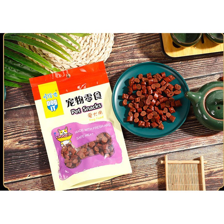 Bánh thưởng thịt bò viên dành cho chó mèo