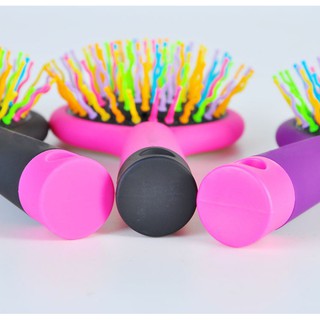 Lược chải rainbow có gương