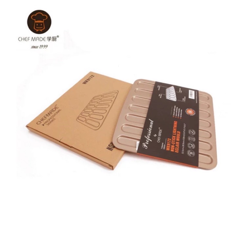 Khuôn bánh lưỡi mèo chính hãng Chefmade 29cm chống dính tốt