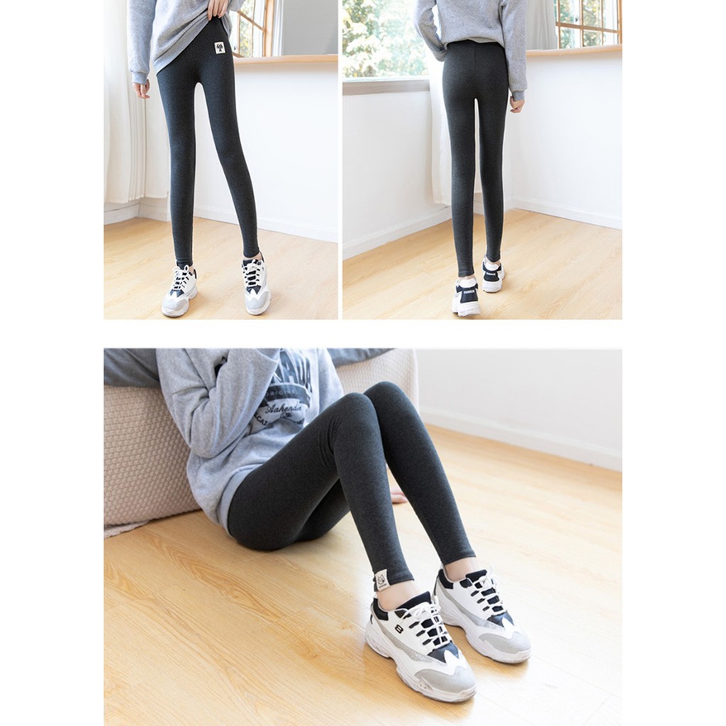 Quần Legging mèo lót lông cực ấm