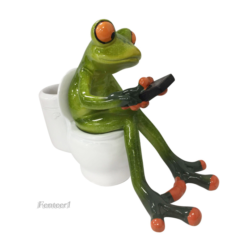 Ếch Ngồi Toilet 3d Trong 1