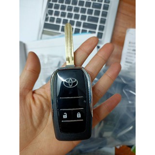 Vỏ độ chìa khoá gập Toyota 2 nút