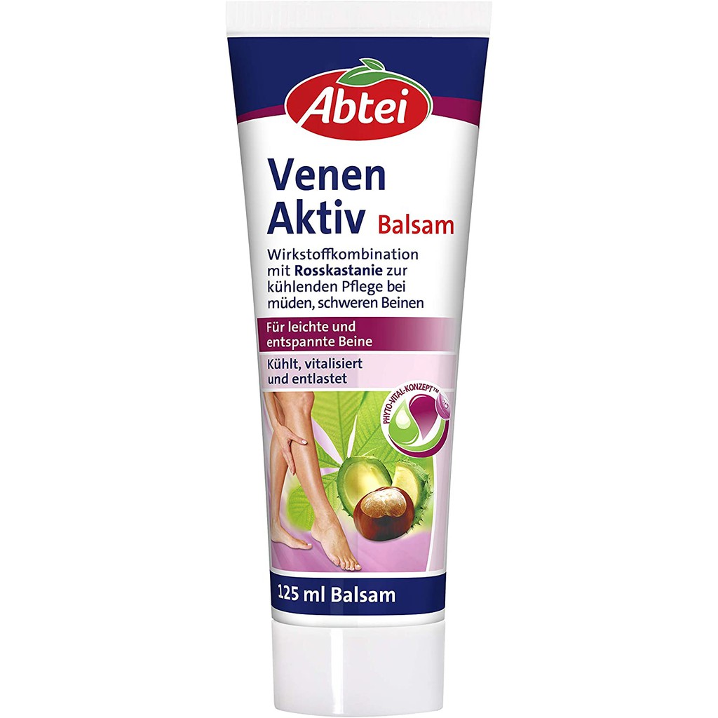 Kem Bôi giãn tĩnh mạch Abtei Venen Aktiv 125ML của Đức