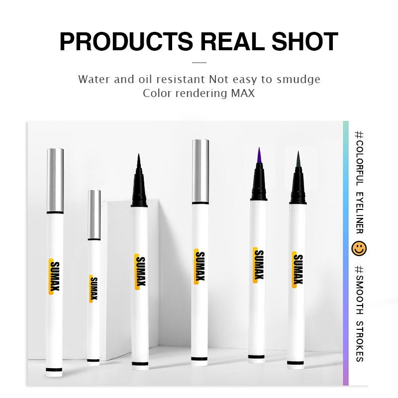 kẻ mắt dạng lỏng SUMAX 10g lâu trôi không thấm nước và không bị vón màu