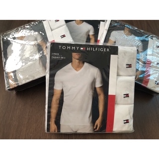 Áo thun cổ tim S,M,L Tommy hilfiger Mỹ