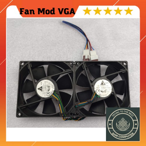 Fan mod VGA (2 fan 1 dây điều tốc)