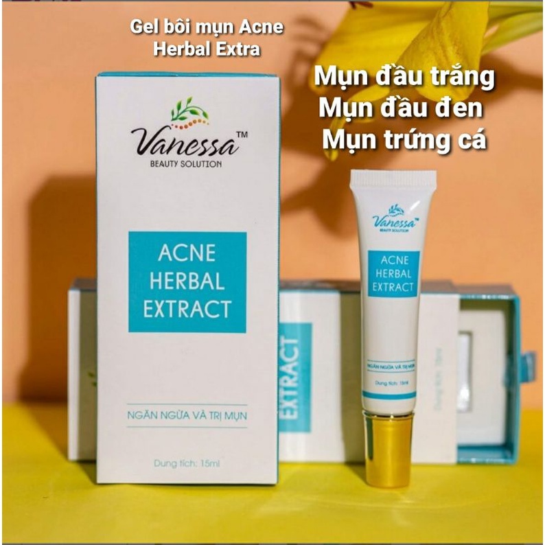 Chấm mụn Acnes Herbal extra 15ml giảm mụn đầu trắng mụn đầu đen mụn trứng cá ngừa thâm ngừa sẹo- Shop Hello Sun