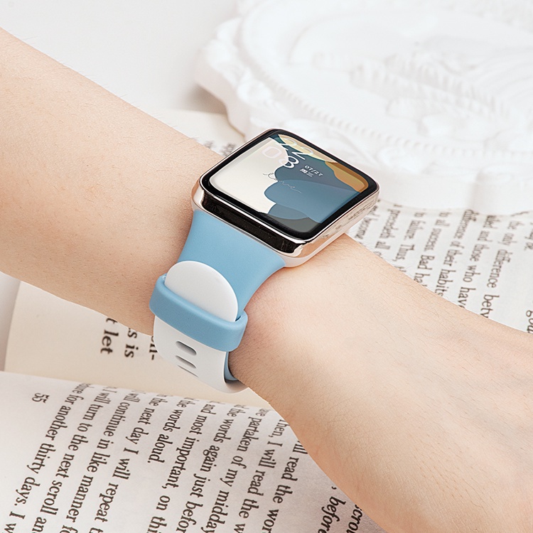 Dây Đeo Thay Thế Chất Liệu Silicon Màu Trơn Cho Xiaomi Mi Band 7 pro Xiaomi miband 7 pro 7pro