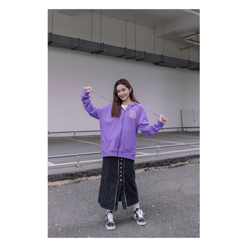 Áo khoác Hoodie Nam Nữ Form Rộng Đơn Giản Thời Trang Y2010 Zipper Y Nguyên Bản 18+ Ver10 20489