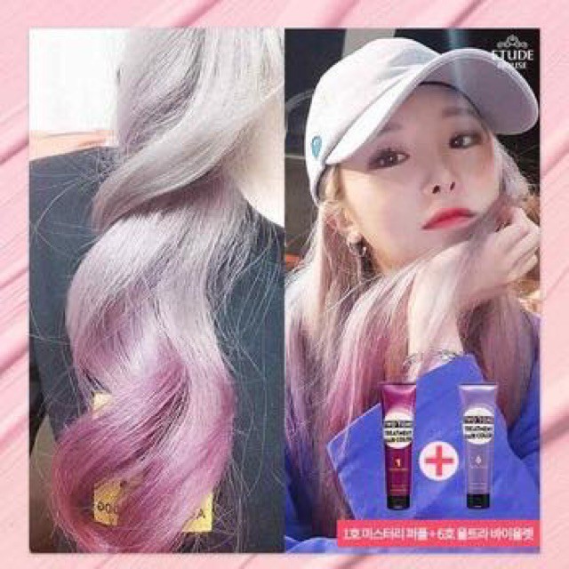 Thuốc Nhuộm Tóc Tạm Thời Etude House Two Tone Treatment Hair Color