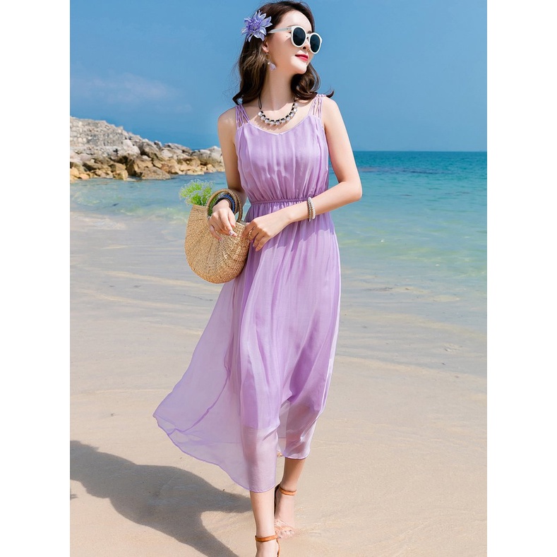 Vải Voan Tơ-May đầm thời trang hot 2021 TháiMaiTM