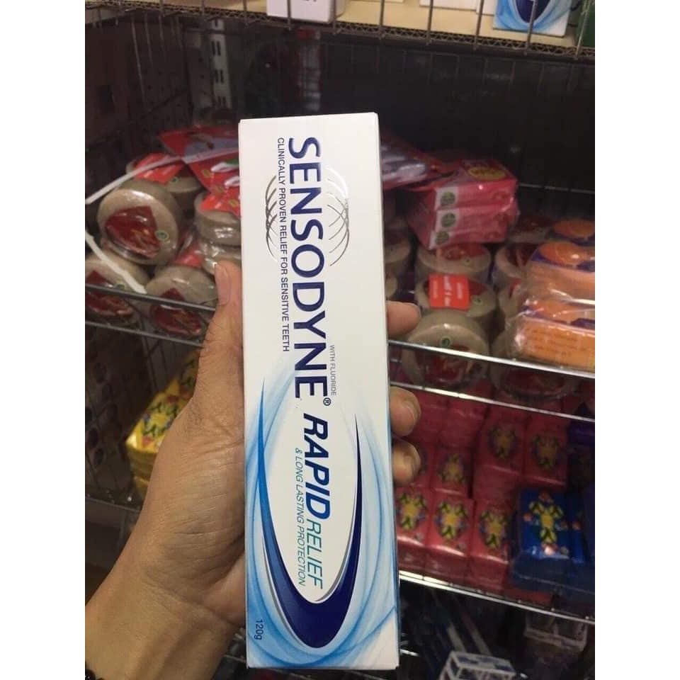 KEM ĐÁNH RĂNG SENSODYNE CHỐNG Ê BUỐT, BẢO VỆ MEN RĂNG, GIÚP TRẮNG SÁNG RĂNG VÀ THƠM MIỆNG