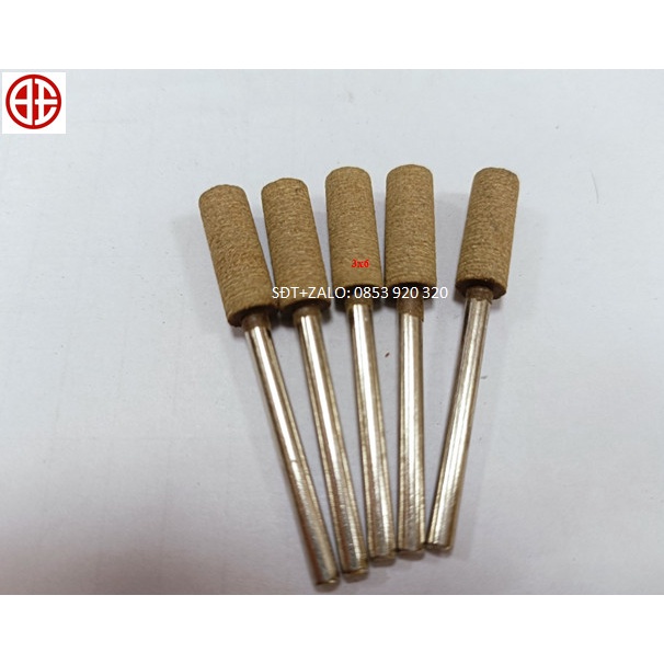 Đầu mài da bò trụ