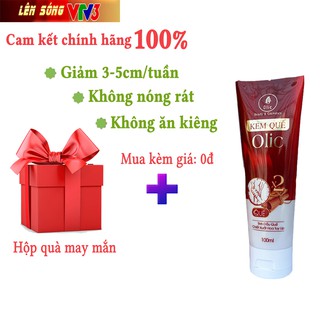 [TẶNG KÈM] Kem quế olic, Kem tan mỡ săn chắc quế olic