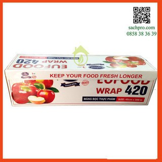 Màng bọc thực phẩm thái lan eu420 - hộp 45*300m