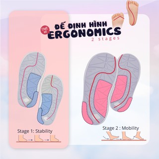 Giày Combi đế định hình Stability/Mobility C01