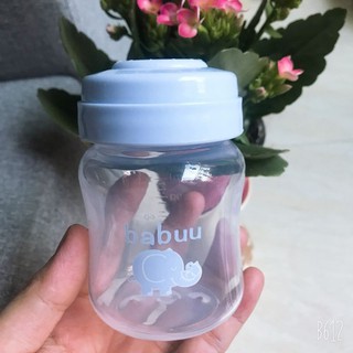 Bộ 3 bình trữ sữa Babuu 120ml cho bé