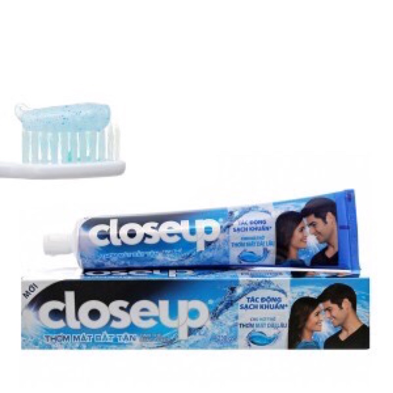 Kem Đánh Răng Close Up Hương Bạc Hà/Tinh Thể Băng Tuyết 180G