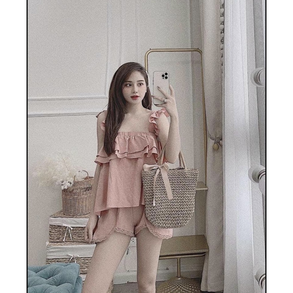 Set áo cánh tiên viền ren | BigBuy360 - bigbuy360.vn