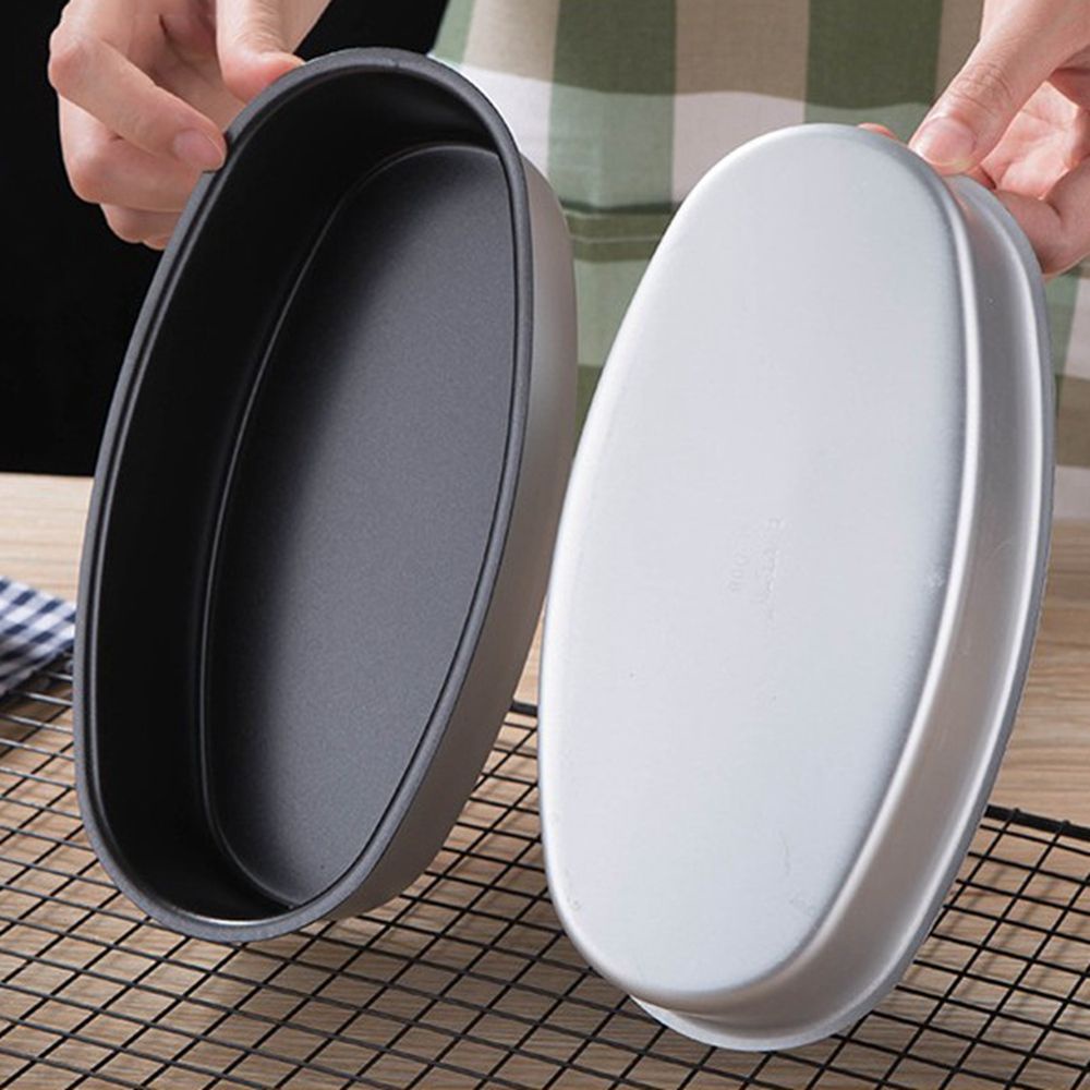 Epoch 1 Khuôn Làm Bánh Hình Oval Bằng Hợp Kim Nhôm Chống Dính Nhiều Màu