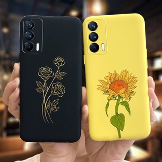 Ốp Lưng Silicone Mềm In Hình Hoa Hướng Dương Nhiều Màu Cho Oppo Realme C15 / C12 / Realme C11 / C12 / C15 / C17 / C20 / V15 / 5g