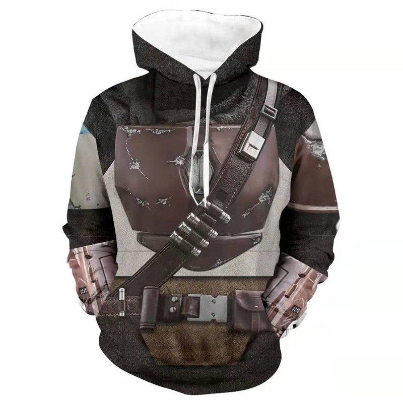 Star Wars The Mandalorian 3D Print Hoodies Sweatshirts Cosplay Costumes Hooded Casual Coat Jacket