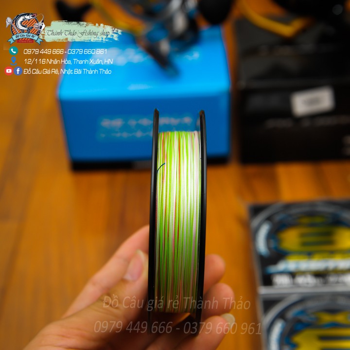 ⭐️DÙ CÂU CÁ⭐️ YGK G - Soul super Jigman dài 200m có size 2.5 tải cá 20.41kg . Dù xịn , bền, tải cá lớn.