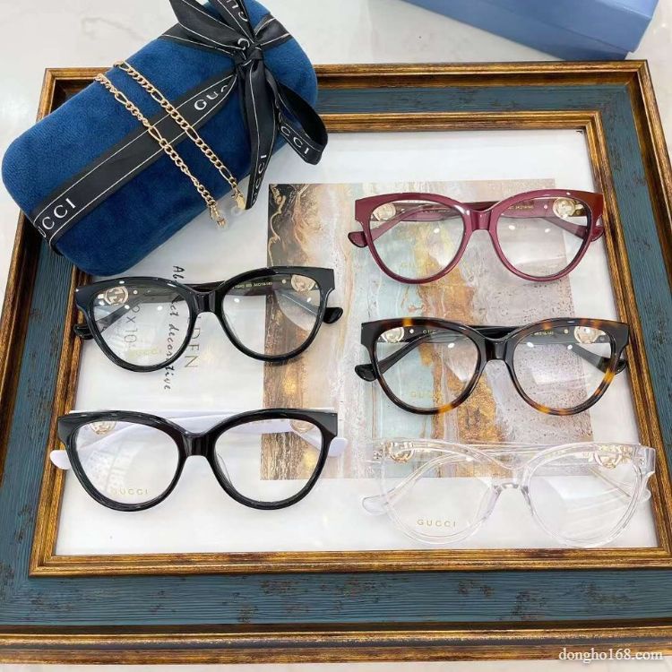 Gọng Kính Cận Tròn, GU- SI, Phiên bản cao cấp, kèm Full box, Bảo hành 12 tháng - donghokinhmat168