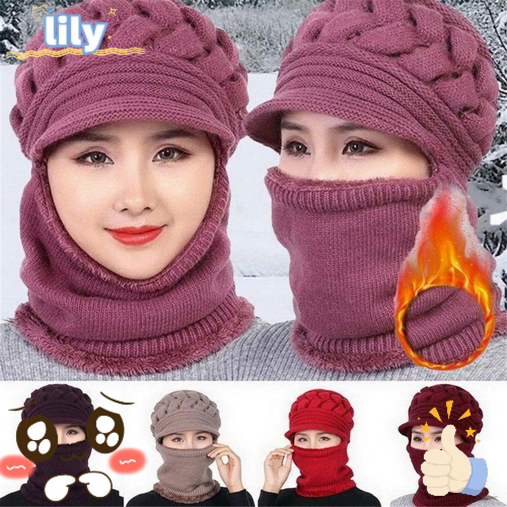 Nón Len Che Phủ Cổ Giữ Ấm Chống Gió Thời Trang Mùa Đông