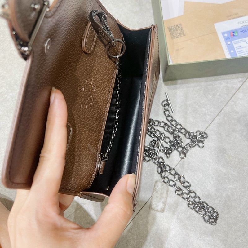 Túi chư GGG đeo chéo size 18cm full hộp cực xinh