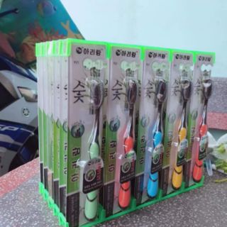 Sét 10 bàn chải than tre