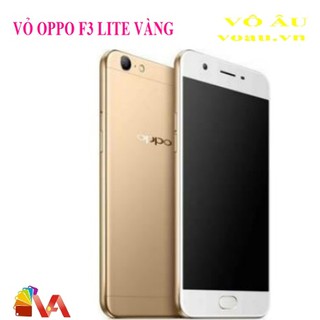 Vỏ oppo f3 lite màu vàng