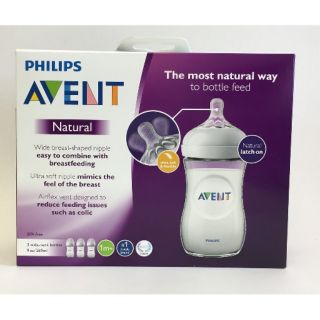 Bình sữa avent natural 125ml,260ml