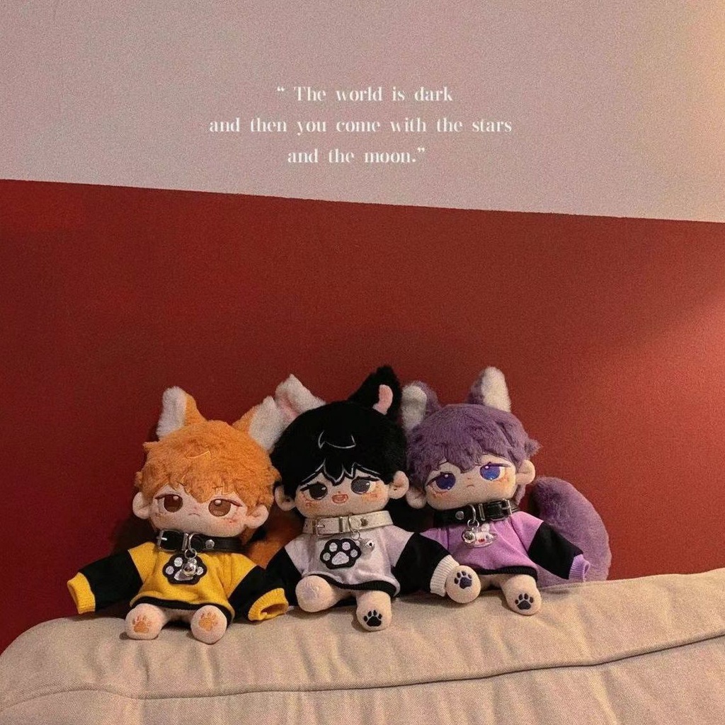 Bộ Quần Áo Bằng Cotton Dành Cho Búp Bê 20cm Không Gây Kích Ứng