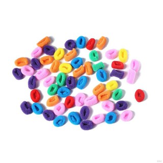 Set 100 dây cột tóc nhiều màu cho bé